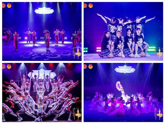 舞臺上有人在演出中度可信度描述已自動生成